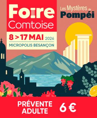 Entrée Internet Prévente Adulte Foire 2026